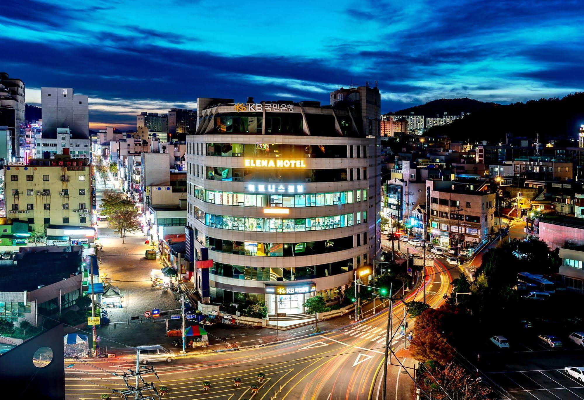 Elena Business Hotel Йосу Экстерьер фото